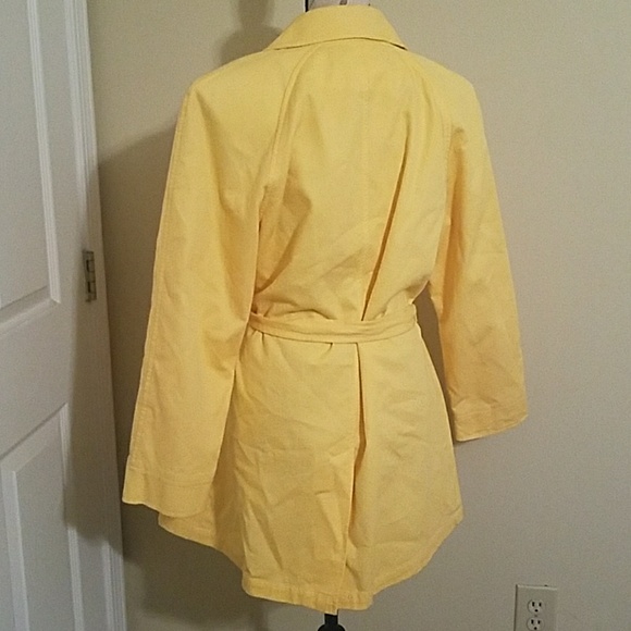 Oscar by Oscar De La Renta Yellow Tailored Coat - Picture 4 of 5